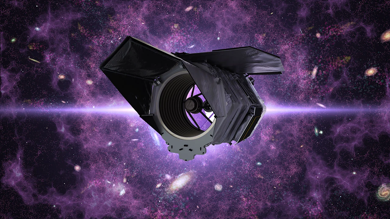 Nancy Grace Roman Space Telescope mission artwork