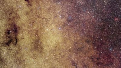 Mosaico de Euclid de la ESA del bulbo galáctico de la Vía Láctea, con más de 60 millones de estrellas en luz visible.