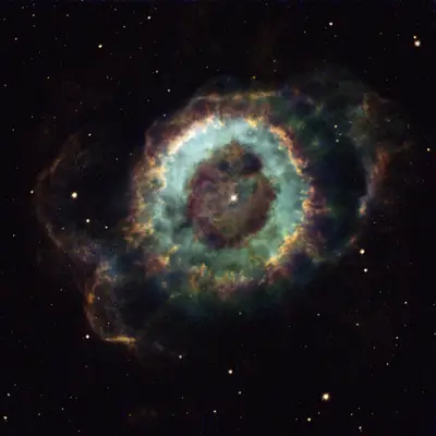 An Old Star Gives Up the Ghost