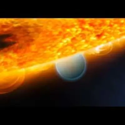 Artist's View of Exoplanet Orbiting the Star HD 189733