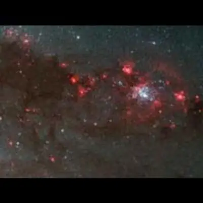 Young, Hot Stars in a Spiral Arm of the Whirlpool Galaxy (M51)