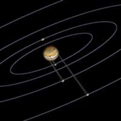 Shadows Cast by Satellites