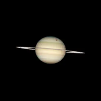 HST Image of Saturn: February 24, 2009 14:25 UT