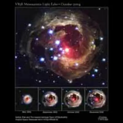 Flash From Star V838 Monocerotis Echoes Through Space