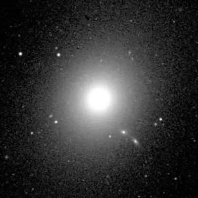 Ground-Based Image of M87