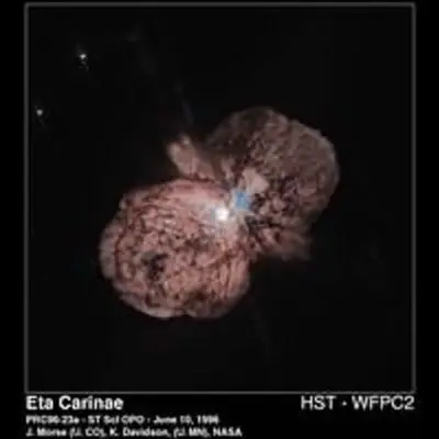 Hubble Science Image Utilized in "Touch the Universe" – Eta Carinae