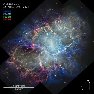 Crab Nebula (2024 Compass Image)