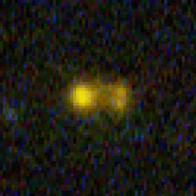 Hubble Building Blocks Galaxy at Redshift 4.88