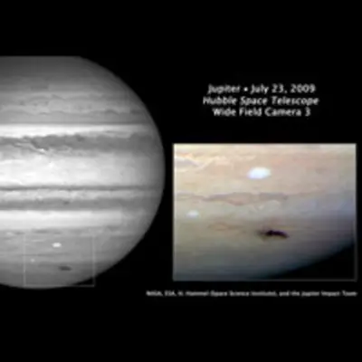 Hubble Views New Dark Spot on Jupiter