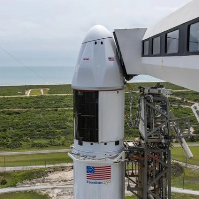 NASA's SpaceX CRS-34 Vertical at SLC-40