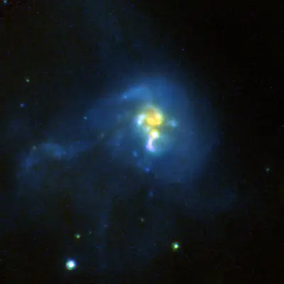 Tumultuous Collision Between Four Galaxies (IRAS 19297-0406)