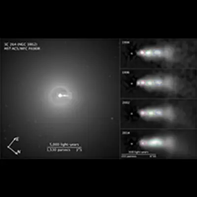 Compass and Scale Image of 3C 264