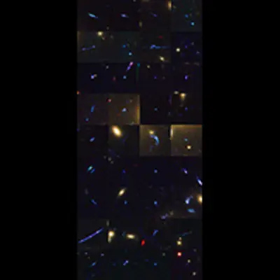 Distant Galaxies in Abell 1689