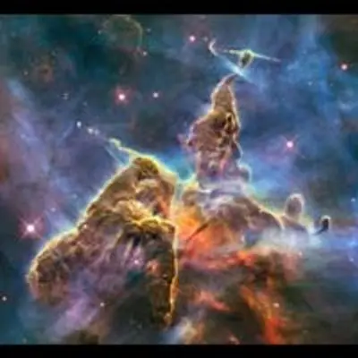 Hubble Captures View of 'Mystic Mountain'