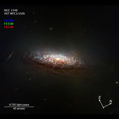 NGC 1546 Compass Image