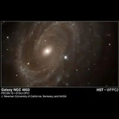 Hubble Science Image Utilized in "Touch the Universe" – NGC 4603