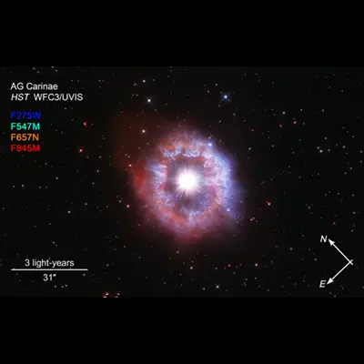 AG Carinae Compass
