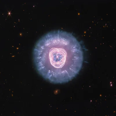 JWST Images The Lion's Head Nebula