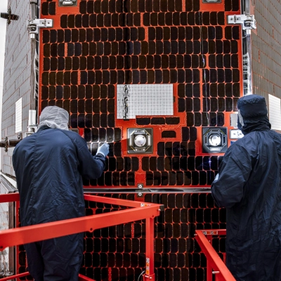 Roman Space Telescope Solar Array Cleaning