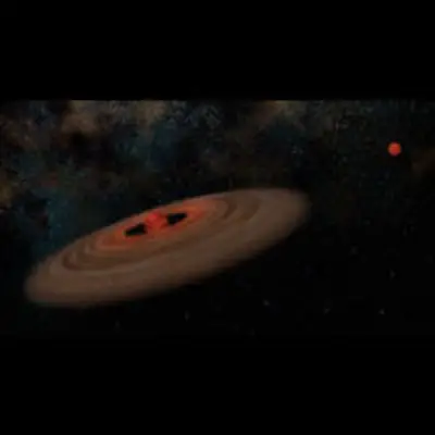 Binary System 2M J044144 (Artist's Concept)