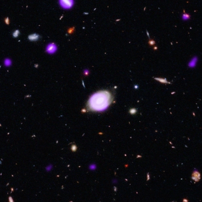 J033225.7-274936 - Two galaxies in a large survey to study the growth of supermassive black holes.