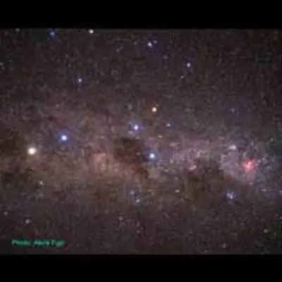 Ground-Based Image of Carina Constellation
