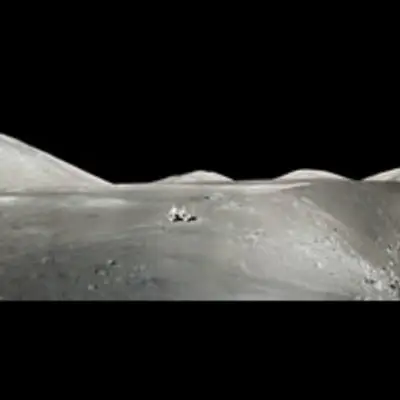 Apollo 17 Astronaut's Snapshot of Taurus-Littrow Valley