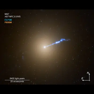 M87 Compass Image