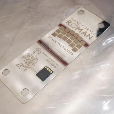 Roman Space Telescope SD Card Abrading and Bonding