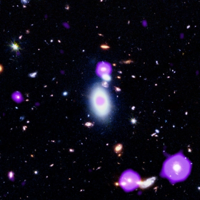 J033215.3-275044 - Two galaxies in a large survey to study the growth of supermassive black holes.