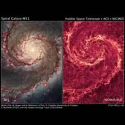 The Two-faced Whirlpool Galaxy