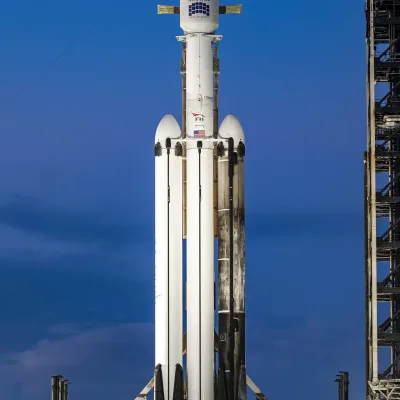 Roman Space Telescope Vertical at LC 39A