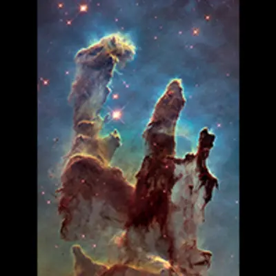 2014 Hubble WFC3/UVIS Image of M16 (Cropped)