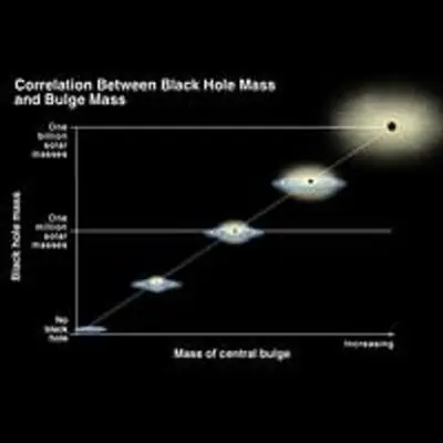 Correlation of Black Hole Mass and Bulge Mass/Brightness