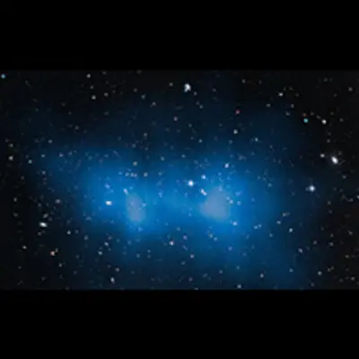 Galaxy Cluster 'El Gordo' with Mass Map