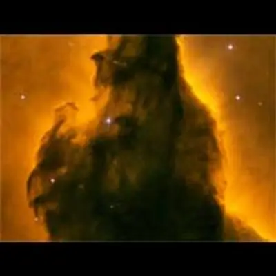 Eagle Nebula (M16) Pillar Detail: Portion of Base