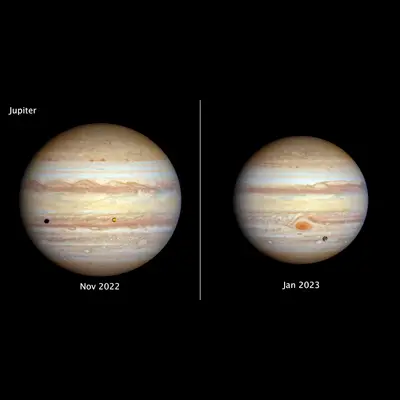Jupiter (Nov. 2022 and Jan. 2023)