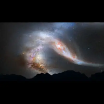 Crash of the Titans: Andromeda Galaxy and the Milky Way Collision