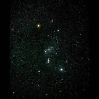 Orion Constellation Star Field