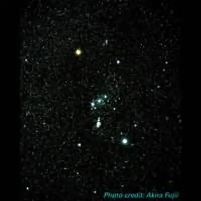 Orion Constellation Star Field