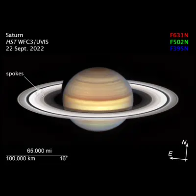 Spokes Spotted in Saturn's Rings (Compass)