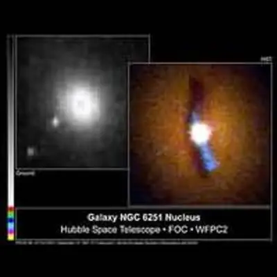 Black Hole's Disk is Flooded With Ultraviolet Light