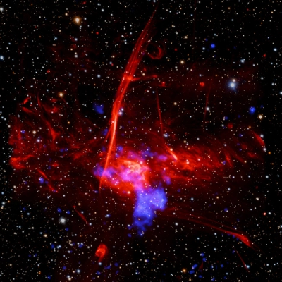 Sagittarius C - A star-forming region near the Galactic Center, about 26,000 light-years from Earth.
