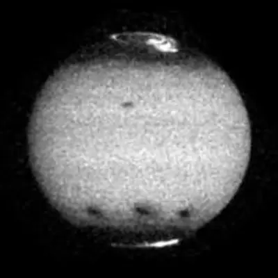 Comet Shoemaker-Levy 9 Leaves Impact Sites on Jupiter