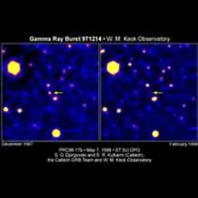 Gamma Ray Burst 971214 - W. M. Keck Observatory
