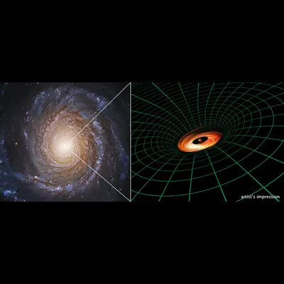Central Black Hole in NGC 3147