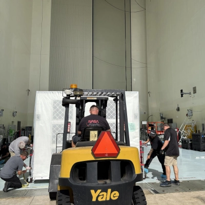 Key Support Equipment Arrives at Kennedy for Roman Space Telesco