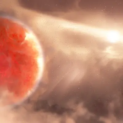 Protoplanet Around AB Aurigae (Artist's Concept)
