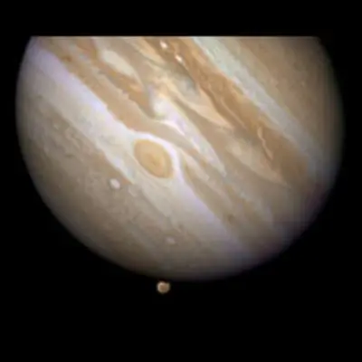 Constituent Image for Jupiter/Ganymede Compass and Scale Image