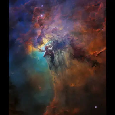 Lagoon Nebula (Visible-light View)